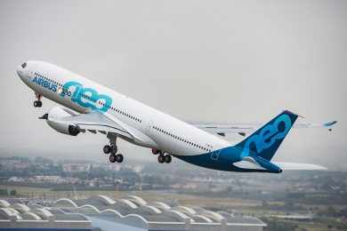 O A330neo será operado pela Azul no Brasil a partir de (Airbus)