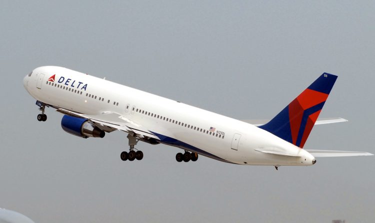 A Delta é o atual maior operador do Boeing 767, com cerca de 80 unidades em serviço (Delta Airlines)