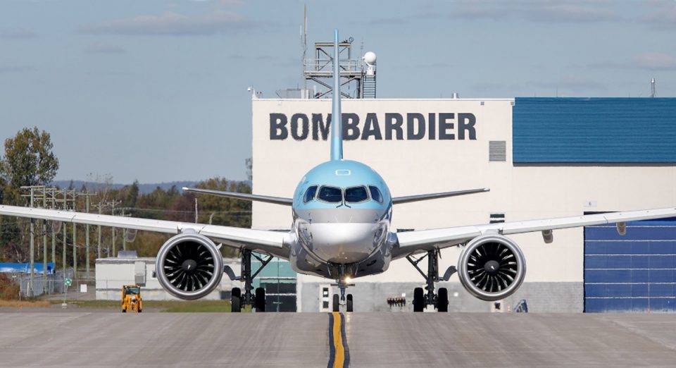 A Bombardier tem cerca de 315 encomendas pelos jatos C Series (Bombardier)