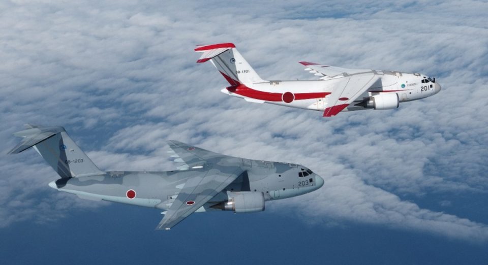 O C-2 é o segundo maior avião já desenvolvido no Japão, atrás do Kawasaki P-1 (ATLA)