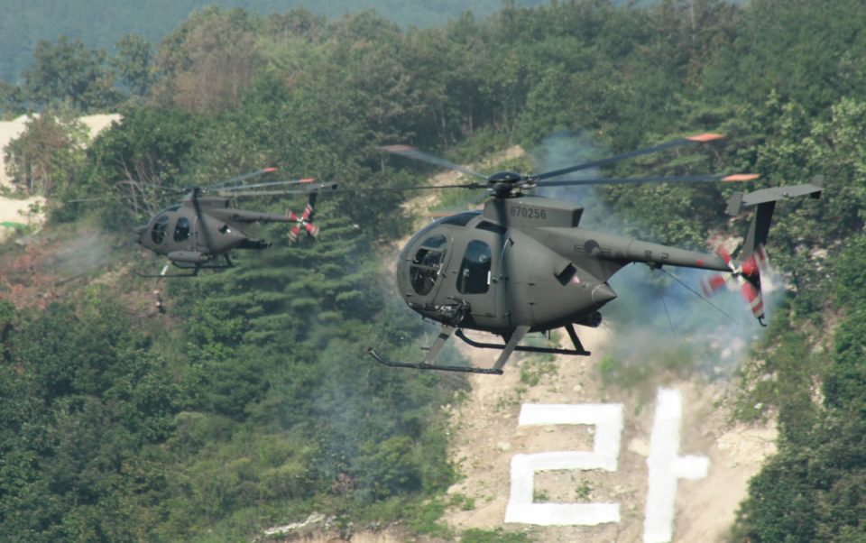 A Coreia do Sul também opera o helicóptero adquirido clandestinamente pela vizinha do norte (Divulgação)