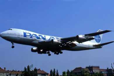 A Pan Am foi o primeiro operador do Boeing 747, em 1970 (Ralf Manteufel)