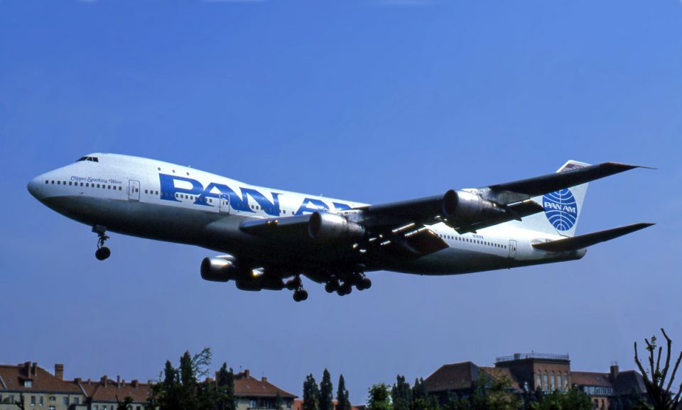 A Pan Am foi o primeiro operador do Boeing 747, em 1970 (Ralf Manteufel)