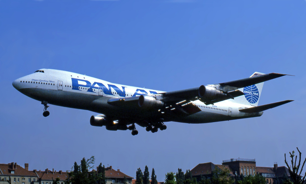 A Pan Am foi o primeiro operador do Boeing 747, em 1970 (Ralf Manteufel)