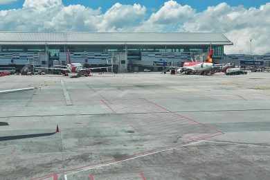 Aeroporto El Dorado, em Bogotá