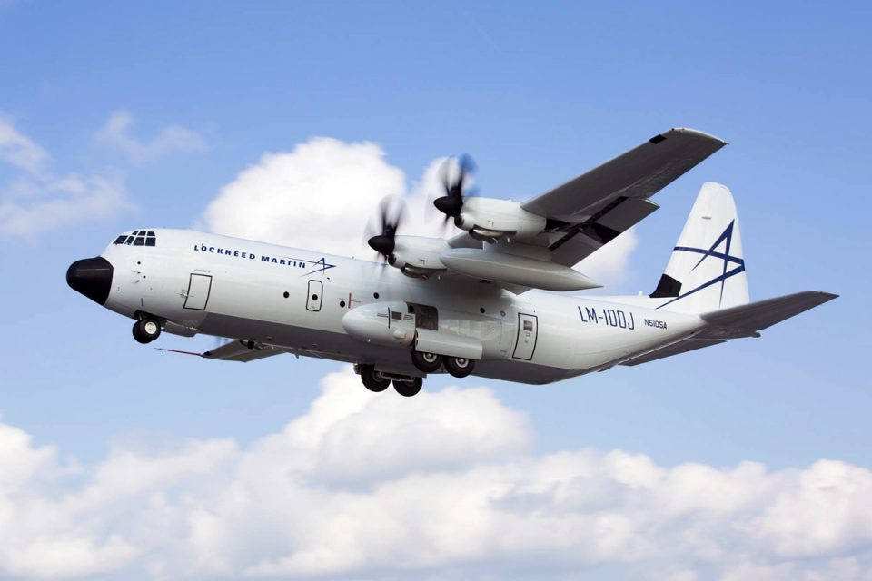 A certificação do LM-100J para a aviação comercial é esperada para o início de 2018 (Lockheed Martin)
