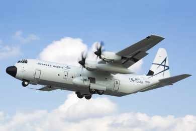 Segundo protótipo do novo Hercules civil inicia testes de voo