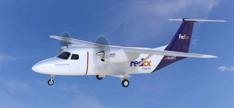 A FedEx será o primeiro operador do SkyCourier, transportando cargas (Textron Aviation)