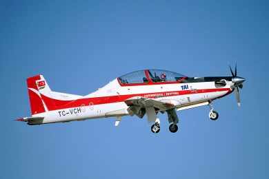 Avião turco quer disputar mercado com o Super Tucano da Embraer