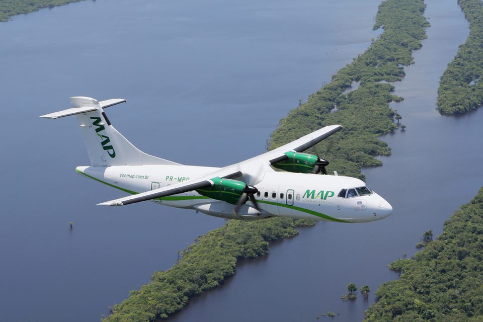 Asas da Amazônia: a MAP voa com os turbo-hélices ATR 42 e ATR 72 (ATR)