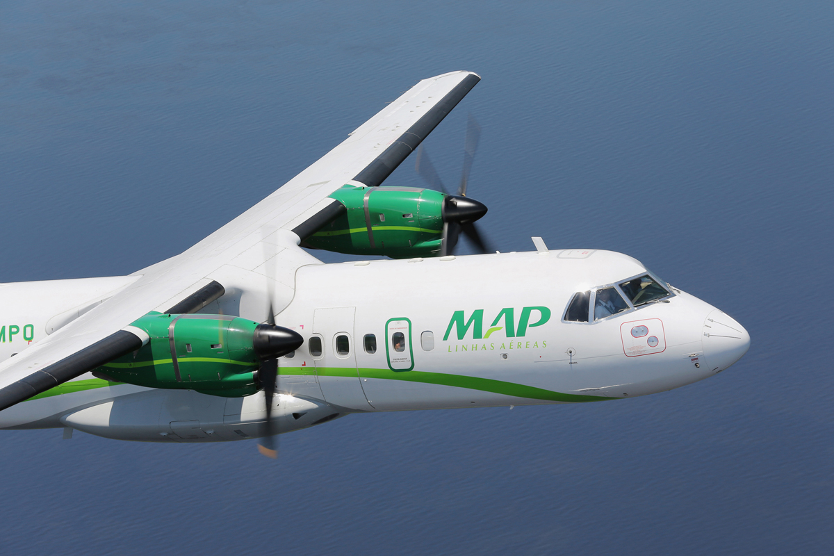 A frota da MAP conta com cinco aeronaves: são três ATR 42 e dois ATR 72 (ATR)