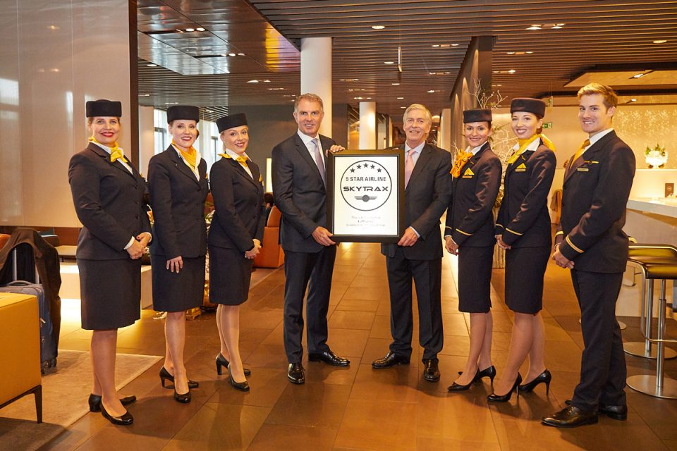 A primeira classe da Lufthansa já vinha recebendo a avaliação de cinco estrelas nos últimos 10 anos. Agora a empresa toda recebeu essa classificação (Divulgação)