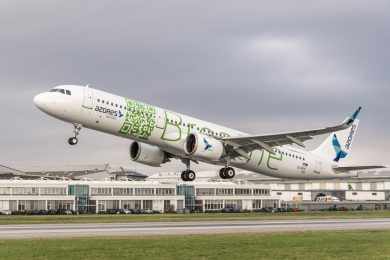 Segundo a ASN, foram registrados cerca de 36,8 milhões de voos em 2017 (Airbus)