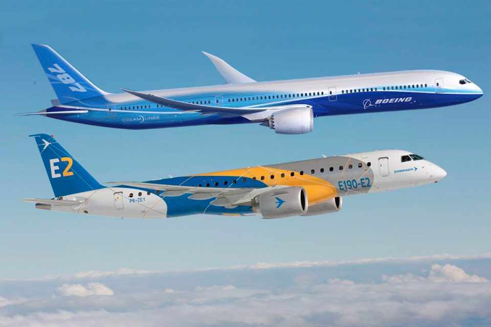 Boeing e Embraer