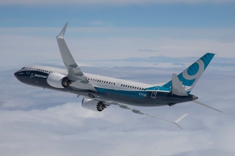 Enquanto o MAX 10 não chega, o novo 737 MAX 9 é o maior 737 já produzido pela Boeing (Divulgação)