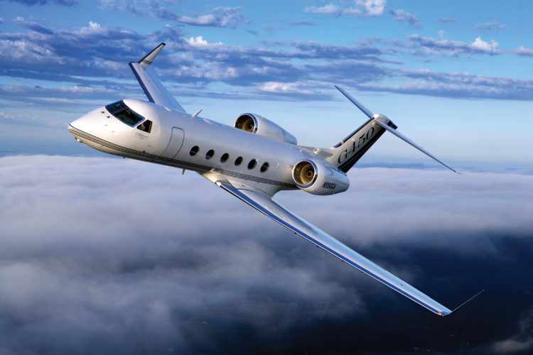 O jato executivo Gulfstream G450 é uma das aeronaves disponíveis no sistema da Airshuttle (Gulfstream)