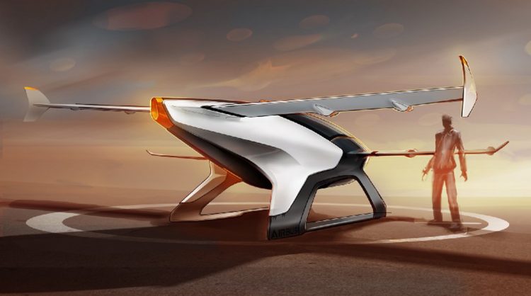 O Vahana é um projeto da A³, divisão da Airbus que estuda novas tecnologias no Vale do Silício (Airbus)