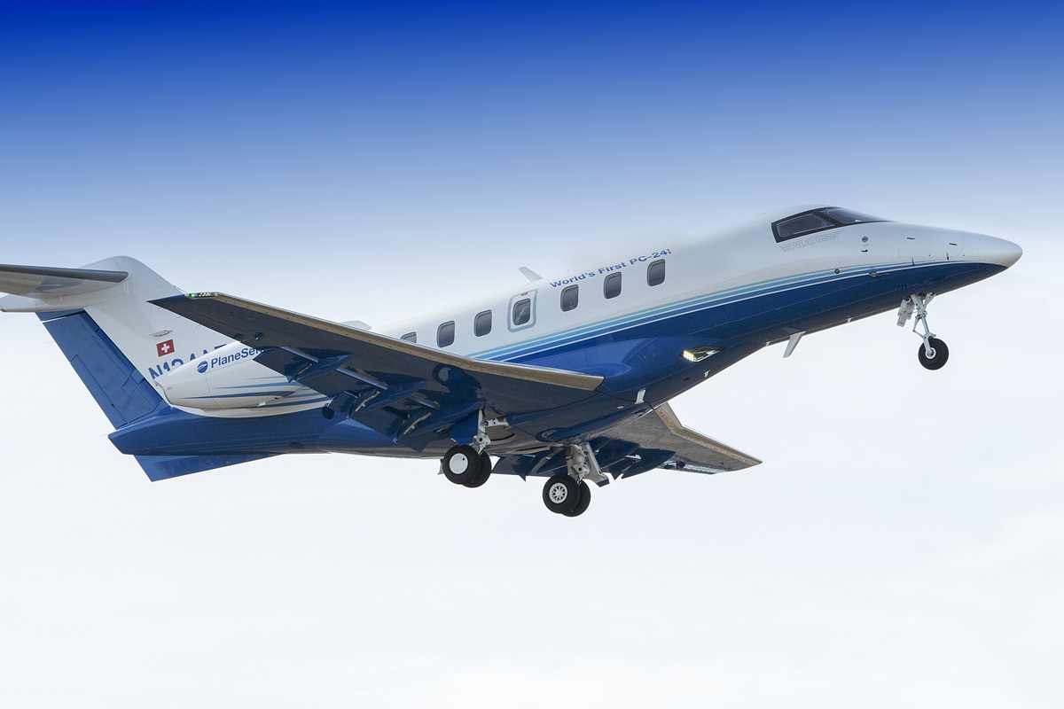 O Pilatus PC-24 pode ser configurado para transportar 10 passageiros (Pilatus Aircraft)