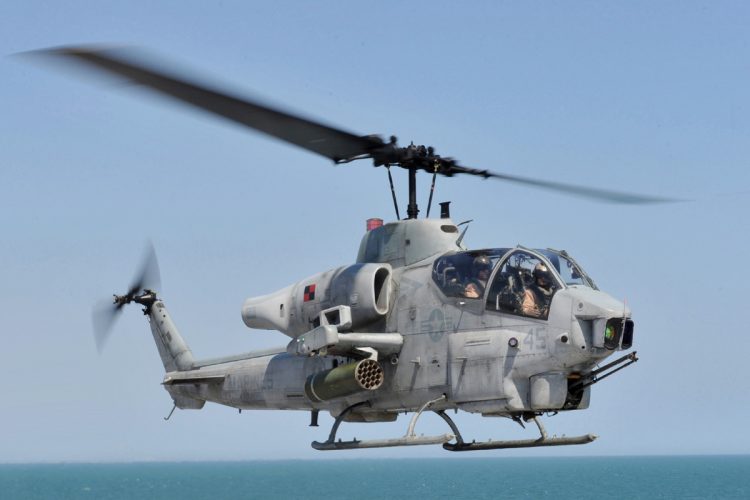 O SuperCobra é um dos helicópteros de ataque mais letais do mundo (USMC)