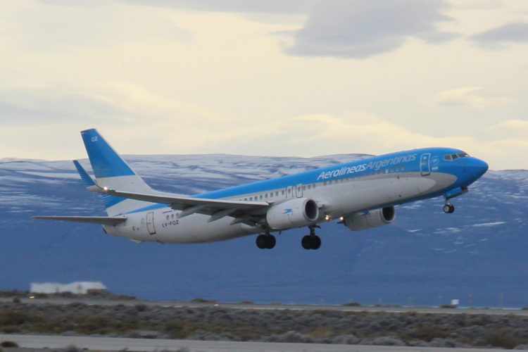 A chuva de granizo em Buenos Aires danificou 15 jatos Boeing 737 da companhia (Thiago Vinholes)