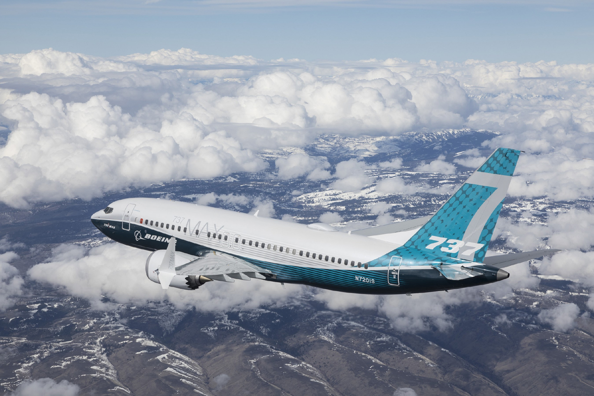 As primeiras entregas do 737 MAX 7 estão programadas para o início de 2019 (Boeing)