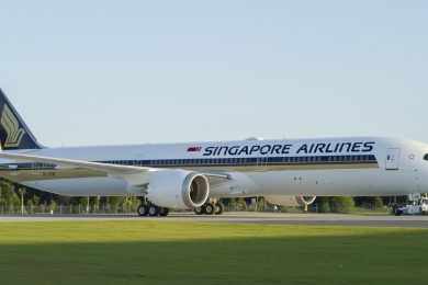 Boeing 787-10 da Singapore (Boeing)