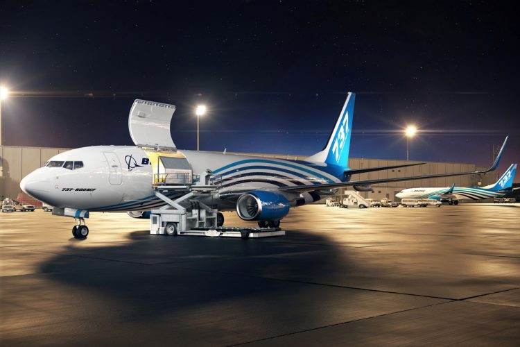 Lançado em 2016, o 737-800 BCF hoje é convertido em quatro países (Boeing)