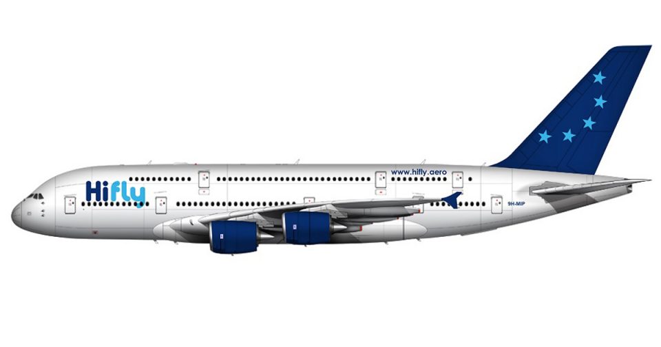 A Hi Fly será o quarto operador do Airbus A380 na Europa (Hi Fly)
