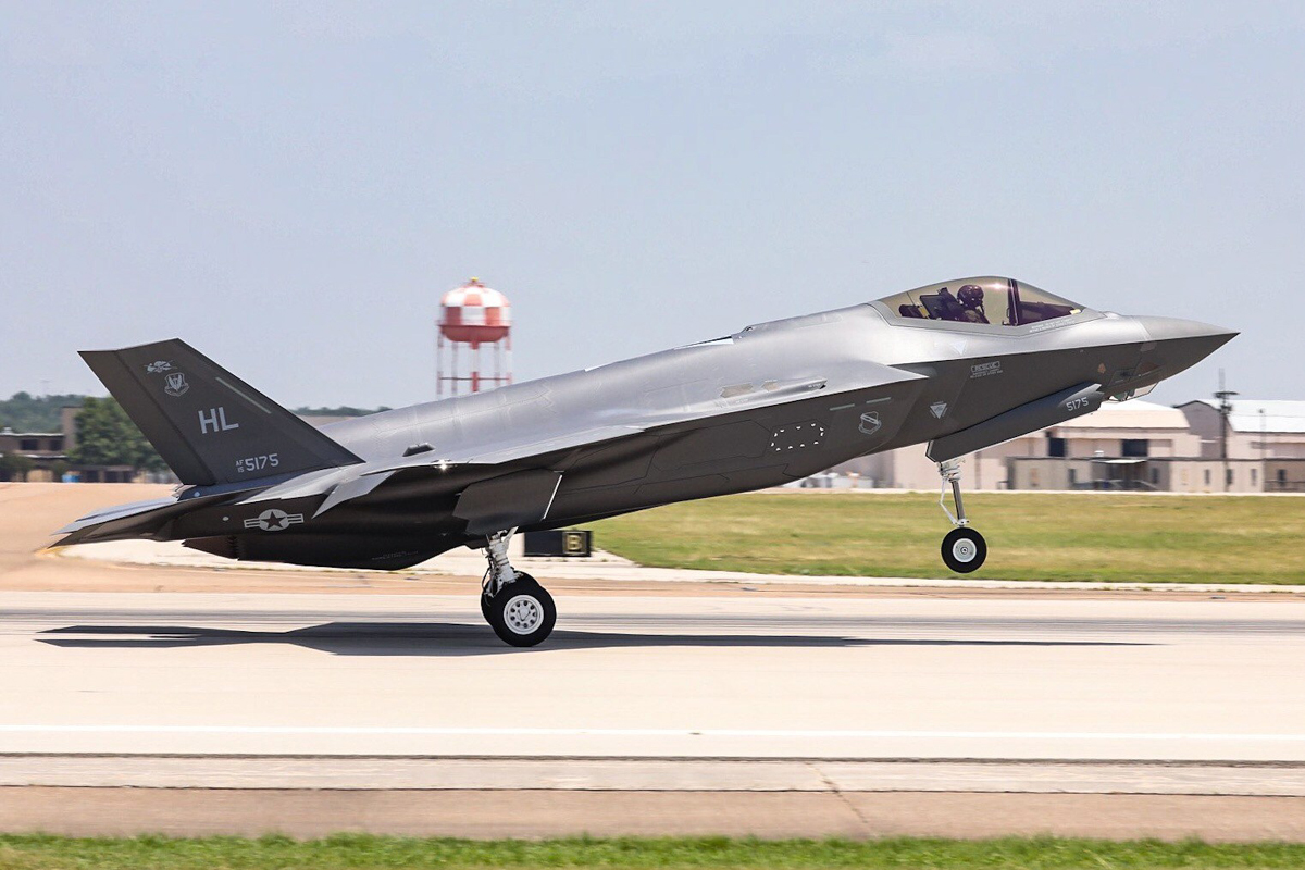 O 300° caça F-35 foi entregue à força aérea dos EUA (Lockheed Martin)