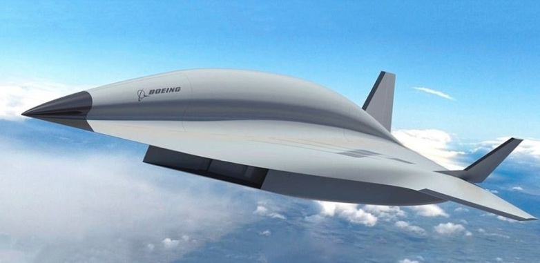 A Boeing também está desenvolvendo um avião hipersônico para aplicações militares (Boeing)