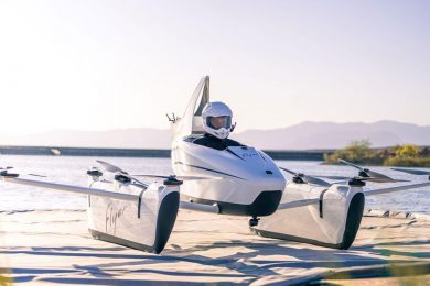 A aeronave recreativa já pode ser pré-encomendada pelo site da fabricante (Kitty Hawk)
