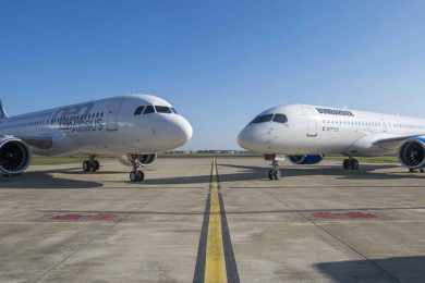 Um dos principais objetivos da parceria é a produção dos jatos C Series na fábrica da Airbus nos EUA (Divulgação)