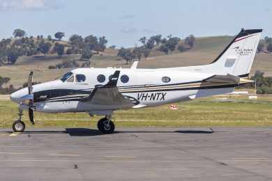 Avião que se acidentou no Campo de Marte é um King Air com apenas 10 anos de uso