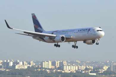 LATAM tornará diário voo para Joanesburgo, na África do Sul