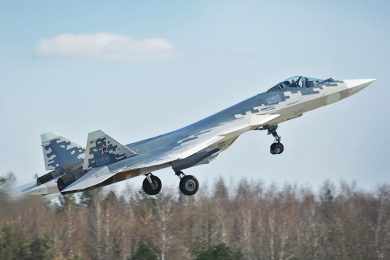 Caça stealth russo Su-57 se acidentou na véspera do Natal
