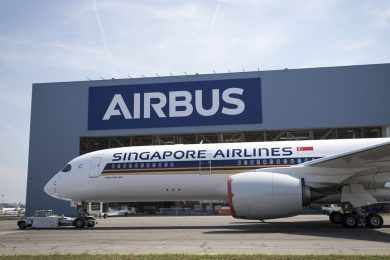 Uma das rotas do A350 ULR com a Singapore será o novo voo mais longo do mundo, entre Cingapura e Nova York (Airbus)