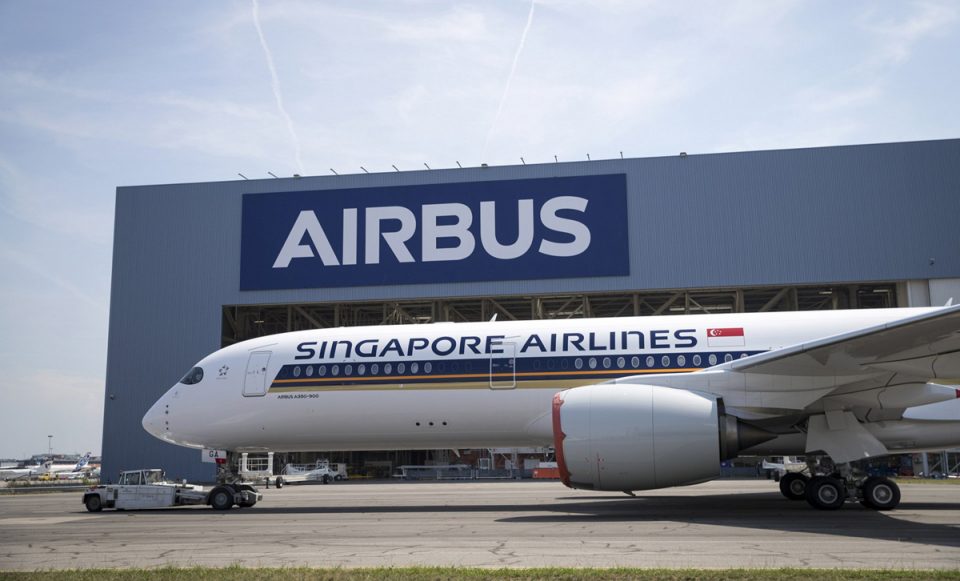 Uma das rotas do A350 ULR com a Singapore será o novo voo mais longo do mundo, entre Cingapura e Nova York (Airbus)