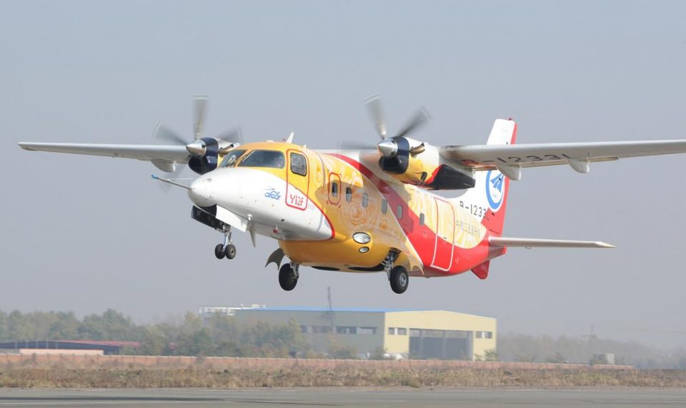 A versão de exportação do Y-12 é chamada pelo fabricante de "Twin Panda" (Divulgação)