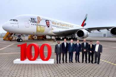 “Salvadora” do A380, Emirates comemora 10 anos com maior avião de passageiros da história
