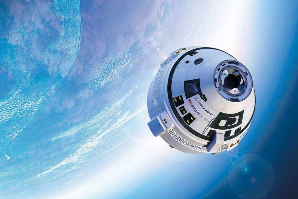 O Starliner é projetado para transportar até sete astronautas (Boeing)