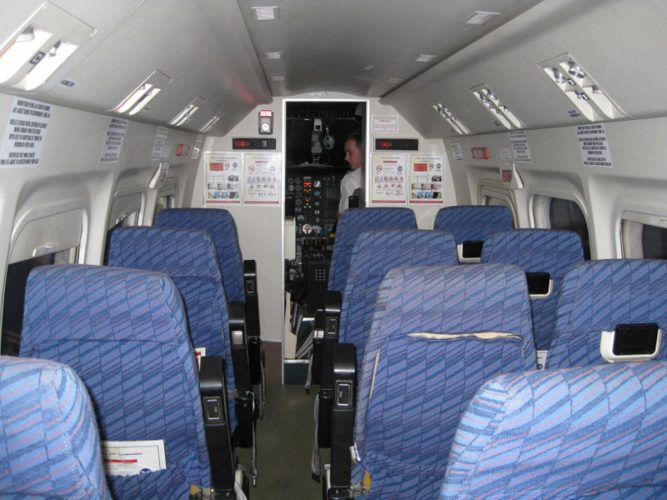 O Y-12 pode transportar até 18 passageiros (Business Aviation)