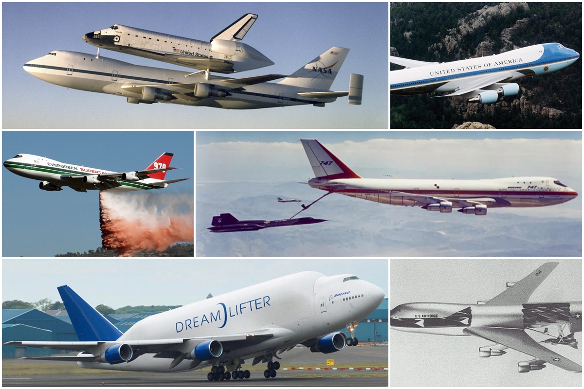 Em quase 50 anos de história o 747 já voou muito além da aviação comercial e ainda continua se reinventando