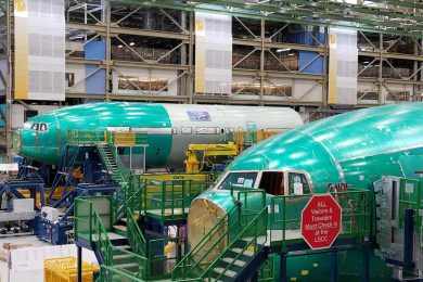Os primeiros 777X para testes serão finalizados ainda neste ano (Boeing)