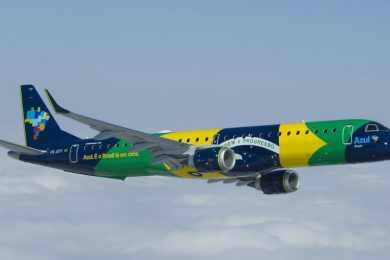 Embraer E195 "Brasil" (Gianfranco Beting/Azul)