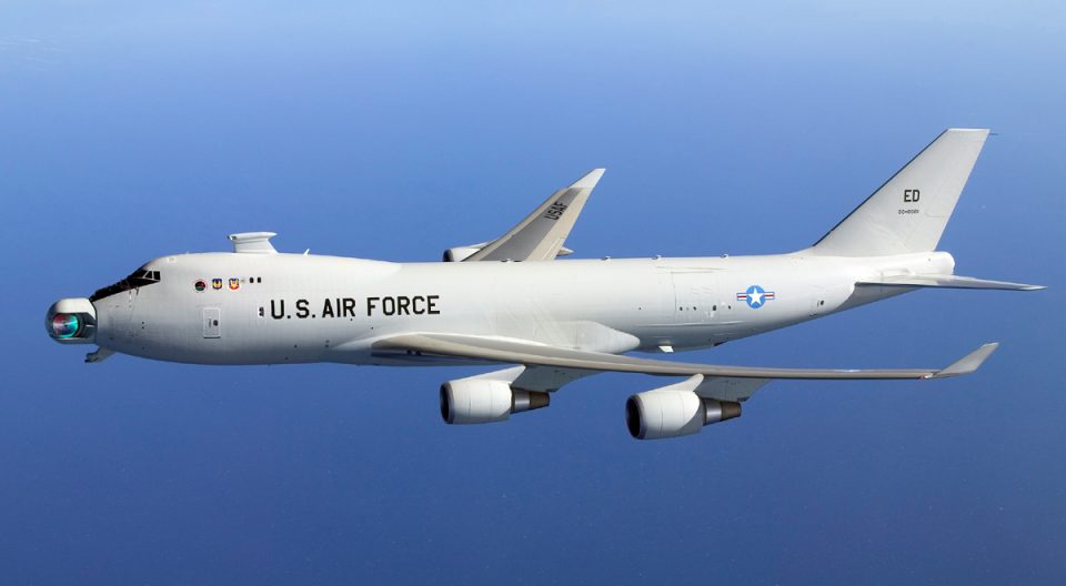 Apesar de promissor, o programa YAL-1 foi encerrado (USAF)