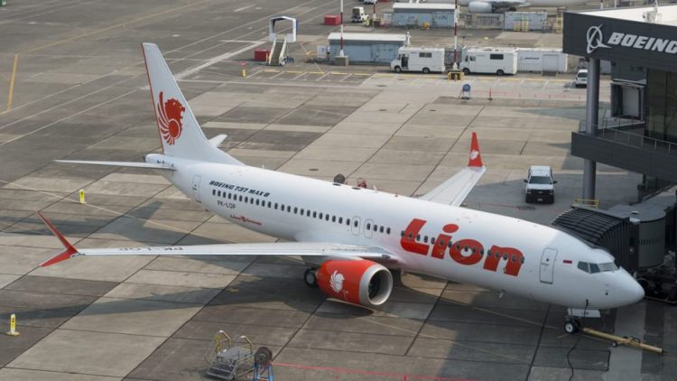 O 737 MAX 8 com matrícula PK-LQP estava em serviço com a Lion Air há menos de 3 meses (Tangerangonline)