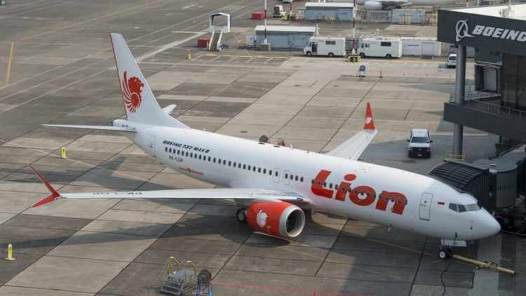 O 737 MAX 8 com matrícula PK-LQP estava em serviço com a Lion Air há menos de 3 meses (Tangerangonline)