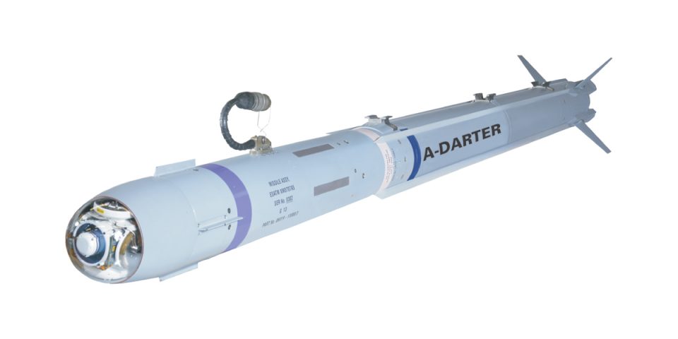 O A-Darter é desenvolvido pela Denel Dynamics, da África do Sul, e a SIAAT, de São José dos Campos (Divulgação)