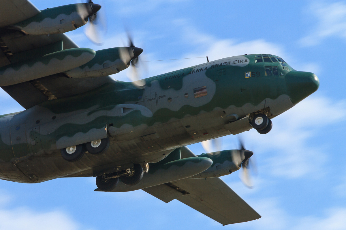 A FAB voa com os Hercules desde 1964 (FAB)