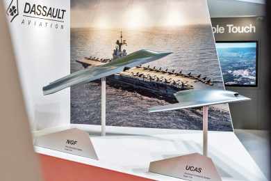 Dassault revela seu novo caça avançado em maquete